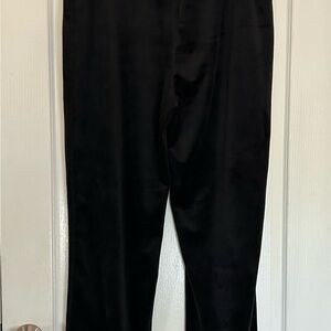 Calvin Klein Women’s Velour Black Pants